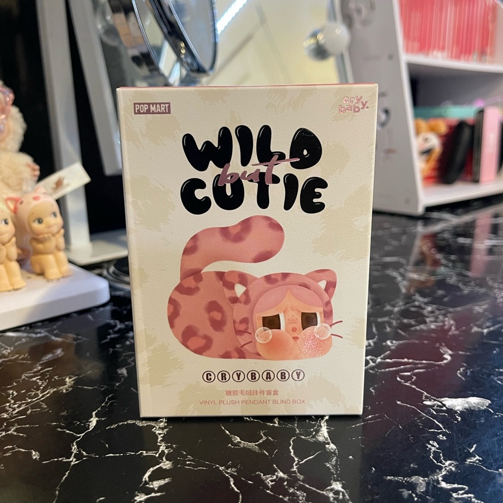 (SOLD) authentic popmart crybaby wild but cutie